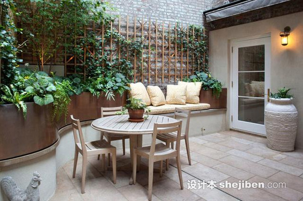 60款超美的庭院設計效果圖