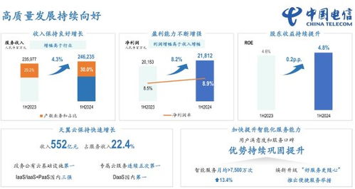 中國電信2024半年報解析 經營業績穩健增長，高質量發展顯現韌性